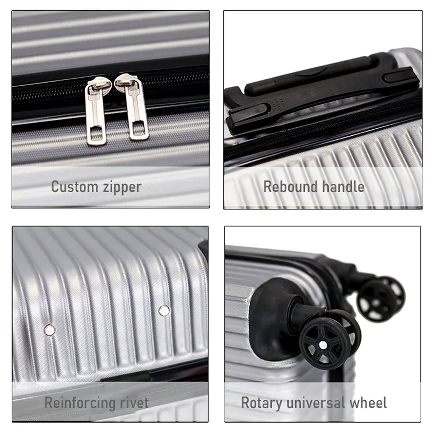 1105 Trolley Bag Big And Small Suitcase Bag For Men  Women Use Bag ( Set Of 2 ) 1105 Trolley Bag Big And Small Suitcase Bag For Men  Women Use Bag ( Set Of 2 )